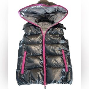 Duvetica size 42 (large) goose down full up zip vest great used condition